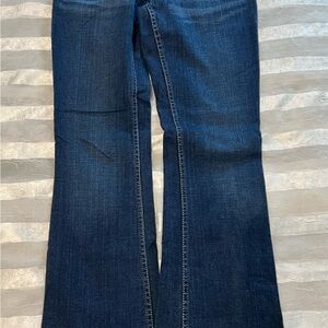 Levi's Blue Flare Wide Leg Jeans Timeless Style